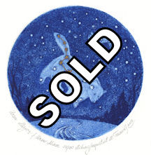 original etching depicting the big and small dippers